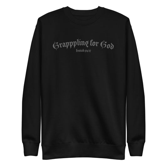 Isaiah 54:17 Unisex Premium Sweatshirt