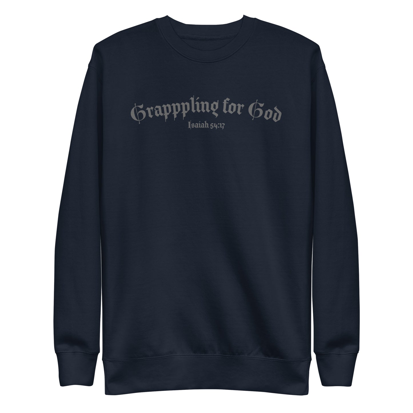 Isaiah 54:17 Unisex Premium Sweatshirt